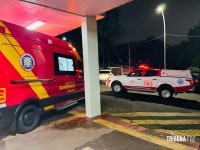 Homem é agredido e esfaqueado na Rua Almirante Barroso e socorrido pelo Siate 