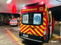 Homem é agredido e esfaqueado na Rua Almirante Barroso e socorrido pelo Siate 
