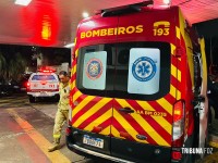 Homem é agredido e esfaqueado na Rua Almirante Barroso e socorrido pelo Siate 