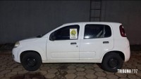PM recupera veículo roubado no Bairro Portal da Foz em Foz do Iguaçu 