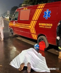 Motociclista morre após colisão com caminhão em Ciudad Del Este