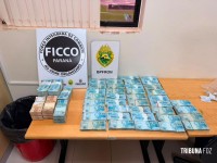 BPFRON e FICCO apreendem mais de R$ 750 mil em ação contra evasão de divisas em Foz do Iguaçu