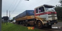 Homem morre após ser atropelado por caminhão na Rodovia PY-07 em Hernandarias, no Paraguai