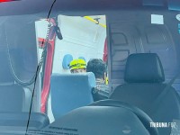Incêndio em residência mobiliza Corpo de Bombeiros e deixa homem ferido no Lagoa Dourada em Foz do Iguaçu