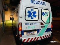 Mendigo agride mulher com pedrada, danifica carros e acaba atropelado na BR-277