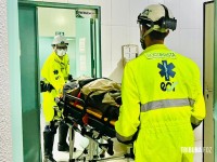 Mendigo agride mulher com pedrada, danifica carros e acaba atropelado na BR-277