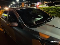Mendigo agride mulher com pedrada, danifica carros e acaba atropelado na BR-277