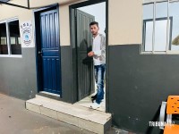 Homem é preso após confusão, sacar pistola e efetuar disparos em estabelecimento no centro de Foz do Iguaçu