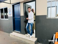 Homem é preso após confusão, sacar pistola e efetuar disparos em estabelecimento no centro de Foz do Iguaçu