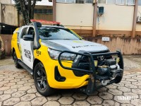 Passageira morde motorista, saca faca e causa confusão dentro de ônibus do transporte coletivo em Foz do Iguaçu
