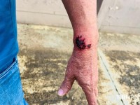 Passageira morde motorista, saca faca e causa confusão dentro de ônibus do transporte coletivo em Foz do Iguaçu