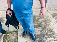 Passageira morde motorista, saca faca e causa confusão dentro de ônibus do transporte coletivo em Foz do Iguaçu