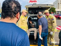 Policial de folga reage a assalto, baleia dois suspeitos e frustra crime na Av. Juscelino Kubistchek em Foz do Iguaçu