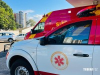 Idoso é atropelado por veículo de turismo e sofre traumatismo craniano em Foz do Iguaçu