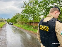 Assaltante morre em confronto com a ROCAM após roubo de van com mercadorias em Foz do Iguaçu