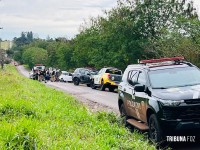 Assaltante morre em confronto com a ROCAM após roubo de van com mercadorias em Foz do Iguaçu