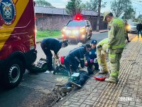 Homem morre após sofrer mal súbito durante caminhada na Vila A em Foz do Iguaçu