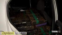 Carga de maconha é apreendida durante ação conjunta em Santa Helena