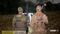 Carga de maconha é apreendida durante ação conjunta em Santa Helena