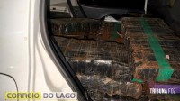 Carga de maconha é apreendida durante ação conjunta em Santa Helena