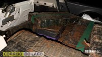 Carga de maconha é apreendida durante ação conjunta em Santa Helena