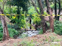 Homem é encontrado morto com marcas de tiros e queimaduras dentro do rio no Jardim Canadá em Foz do Iguaçu