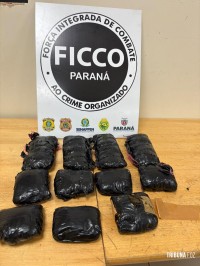 FICCO/PR prende mulher com haxixe preso ao corpo em Santa Terezinha de Itaipu