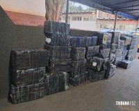 PM prende homem e apreende cerca de duas toneladas de maconha em caminhão em Foz do Iguaçu
