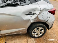 Siate socorre motociclista que bate na lateral de veículo no bairro Três Lagoas 