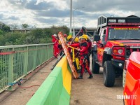 Bombeiros de três estados realizam treinamento de resgate em águas rápidas no Rio Iguaçu