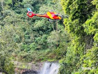 Bombeiros de três estados realizam treinamento de resgate em águas rápidas no Rio Iguaçu