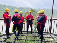 Bombeiros de três estados realizam treinamento de resgate em águas rápidas no Rio Iguaçu