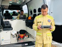 Bombeiros de três estados realizam treinamento de resgate em águas rápidas no Rio Iguaçu
