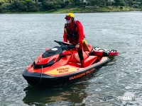 Bombeiros de três estados realizam treinamento de resgate em águas rápidas no Rio Iguaçu