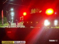 Defesa Civil é acionada para combater incêndio criminoso no distrito de sub sede em Santa Helena