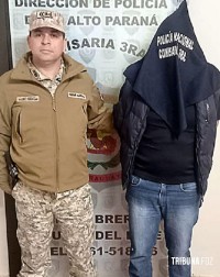 Homem com mandado de prisão em aberto por não pagamento de pensão alimentícia agride tia e prima no Barrio Obrero e acaba preso em Ciudad Del Este