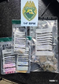 Polícia Militar apreende cocaína, maconha e crack no Bairro Três Lagoas em Foz do Iguaçu