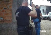 PC, PM e GM fazem operação conjunta para cumprir mandados de prisões na "Favela do Cemitério"