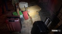 PF e PM apreendem grande quantidade de eletrônicos em depósito clandestino em Foz do Iguaçu