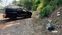 Policia Federal e PMPR apreendem 129,6 Kg de maconha após travessia de embarcação no Rio Paraná