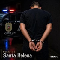 Homem de 25 anos é preso pela Polícia Civil em Santa Helena