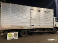 BPFRON apreende 131 Kg de maconha em caminhões na cidade de Matelândia