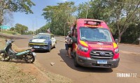 Siate atende vítima de acidente de trânsito na Av. Beira Rio