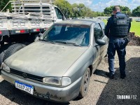 EOPE da Guarda Municipal localiza veículo suspeito de envolvimento em diversos assaltos em Foz do Iguaçu