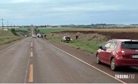 Dois jovens morrem após violento acidente em Santa Rita no Paraguai e motorista foge do local