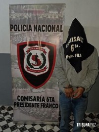 Veículo roubado é recuperado e homem é preso em flagrante em Presidente Franco no Paraguai