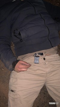 Suposto motociclista é encontrado executado com tiros na cabeça durante a madrugada atrás de FURNAS em Foz do Iguaçu