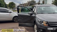 Acidente no Bairro Cidade Alta deixa criança ferida em Santa Helena