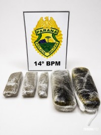Polícia Militar apreende mais de 2 Kg de drogas e prende casal em Foz do Iguaçu