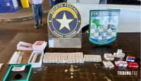 Receita Federal encaminha casal flagrado com 480 ampolas de medicamentos emagrecedores da Ponte da Amizade